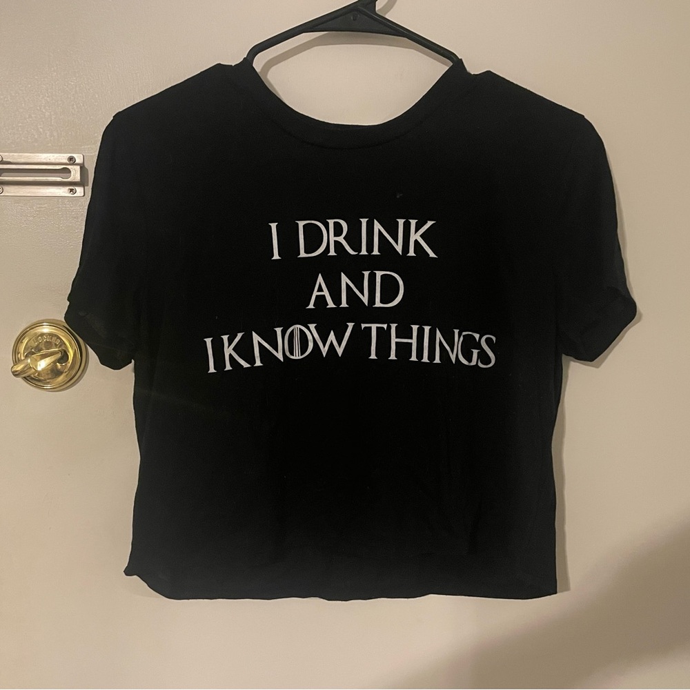 I Drink And I Know Things- Game Of Thrones Croppe… - image 1